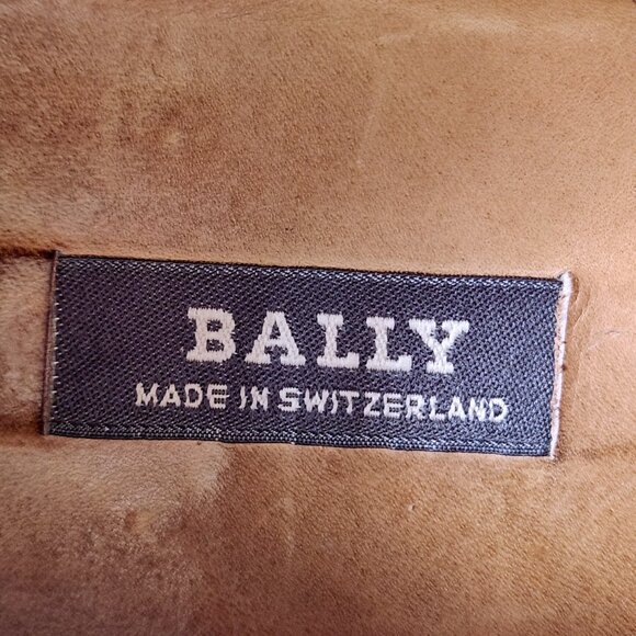 Men’s Bally Parawet Brown Leather Lambskin Tasseled Loafers Size 9D main image 6